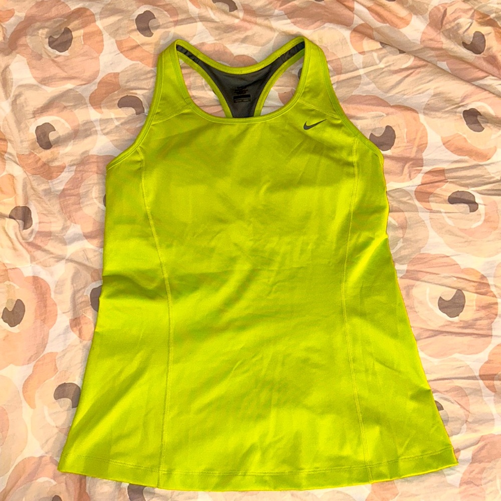 Nike Dri-Fit Tank Top - Neon Green